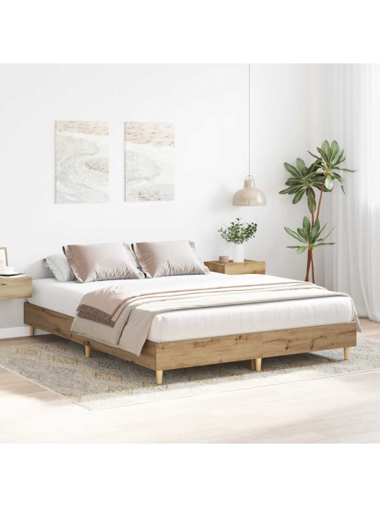 Sängynrunko ei patjaa artisan oak 75x190 cm engineered wood