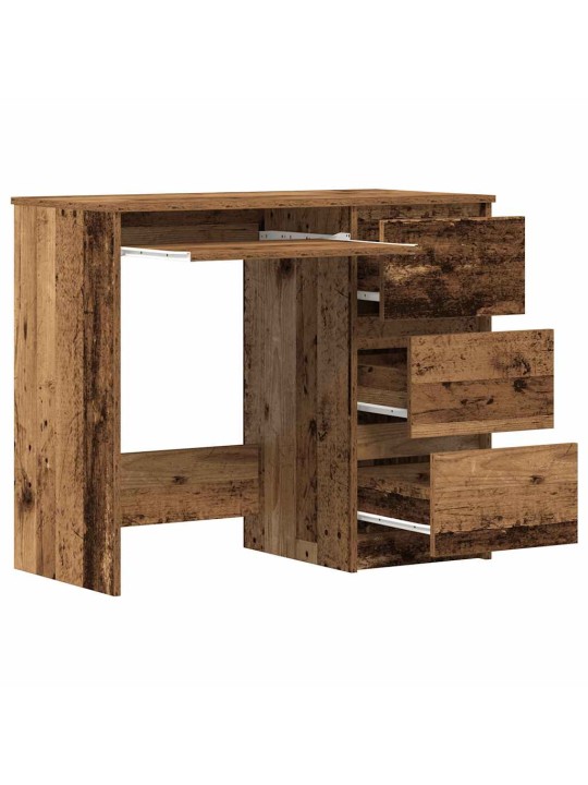 Työpöytä old wood 90x45x76 cm engineered wood