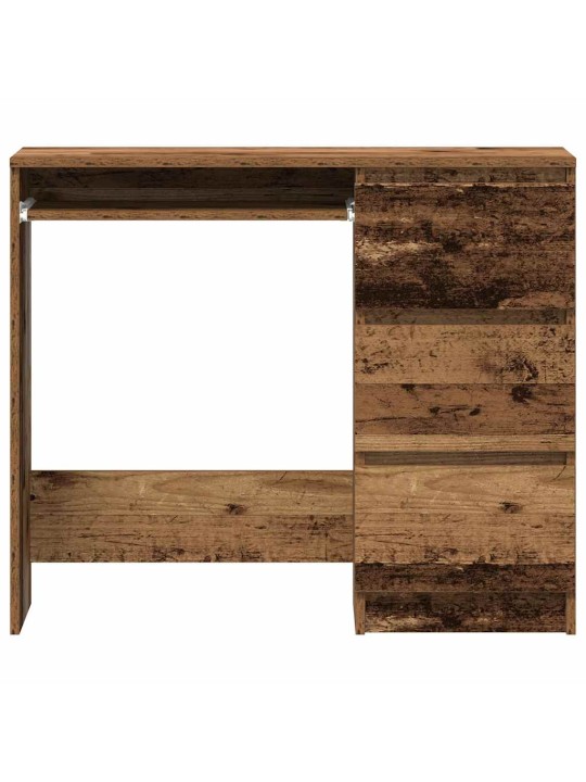 Työpöytä old wood 90x45x76 cm engineered wood