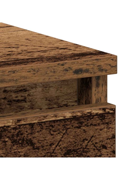 Työpöytä old wood 90x45x76 cm engineered wood