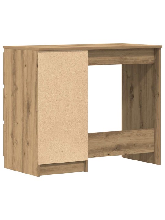 Työpöytä artesaani tammi 90x45x76 cm tekninen puu