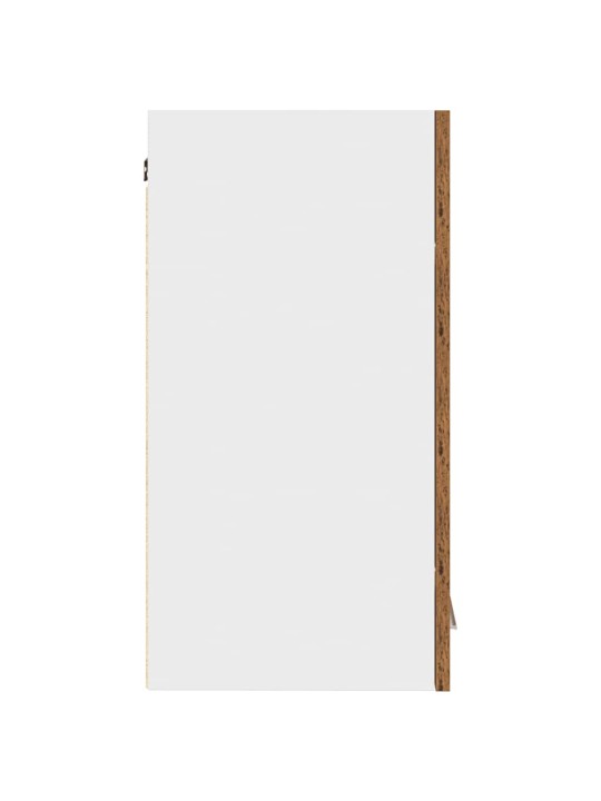Keittiön seinäkaappi vanha puu 60x31x60 cm suunniteltu puu