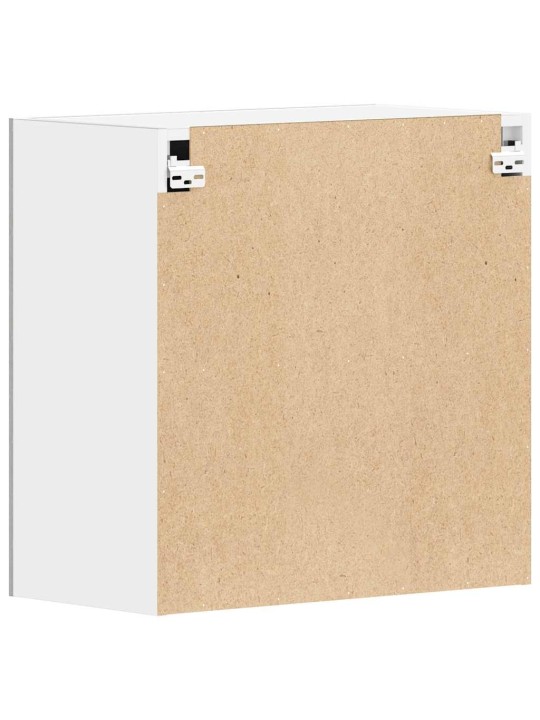 Keittiön seinäkaappi betonin harmaa 60x31x60 cm tekninen puu
