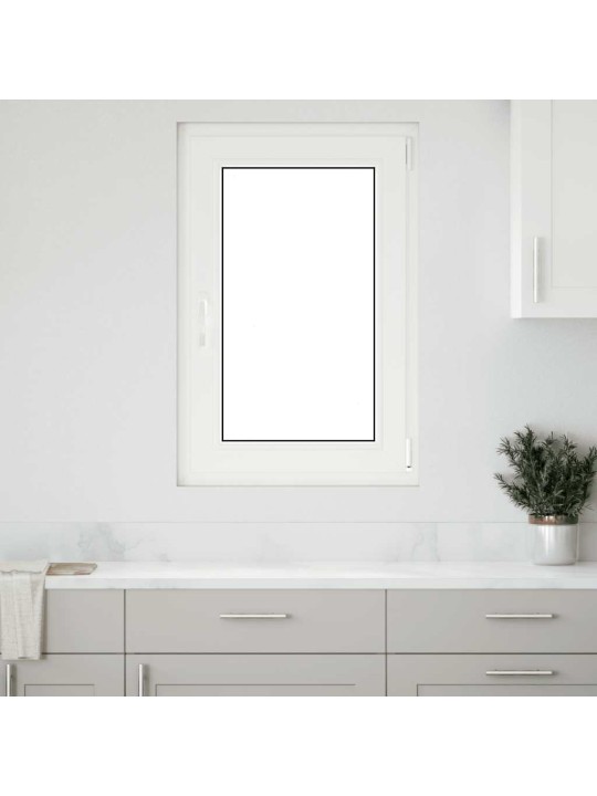 Kellari-ikkuna "RISOR" 60x100 cm kallistus-/kääntymisovi DIN oikealle valkoinen