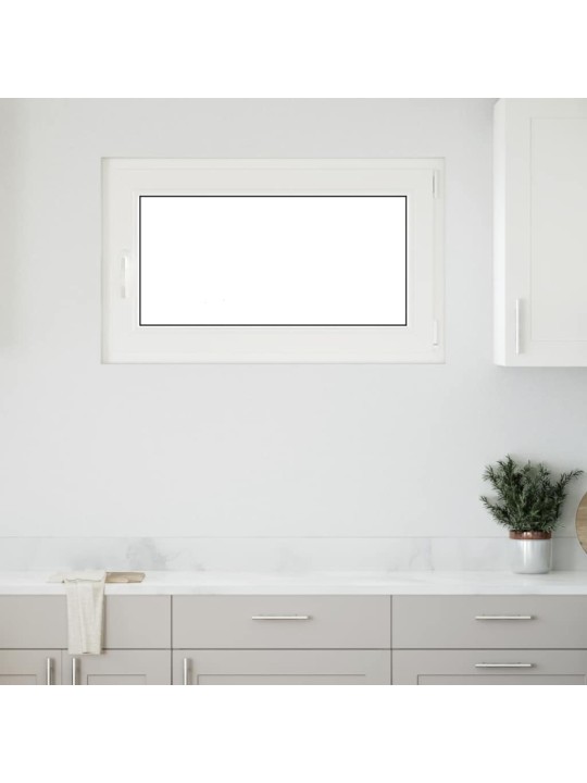 Kellari-ikkuna "RISOR" 100x60 cm kallistus-/kääntymisovi DIN oikealle valkoinen