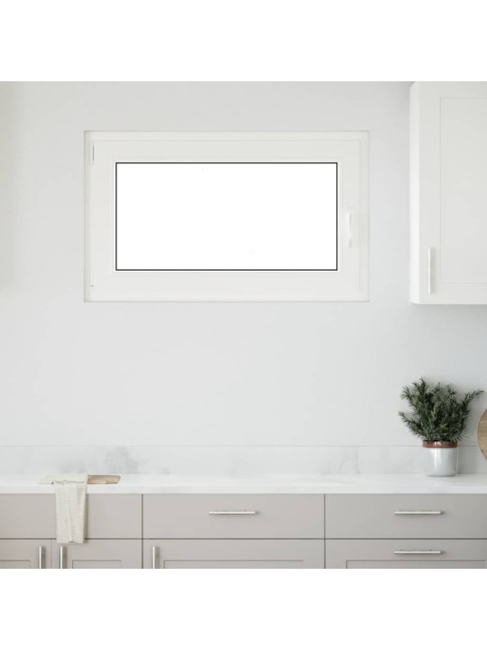 Kellari-ikkuna "RISOR" 100x70 cm kallistus- ja käänntöovi DIN vasenkätinen valkoinen