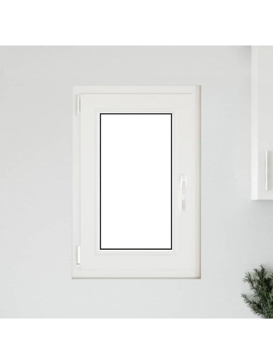 Kellari-ikkuna "RISOR" 50x75 cm kallistus-/kääntymisovi DIN vasen antrasiitti