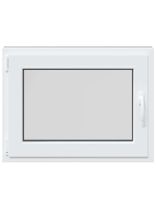 Kellari-ikkuna "RISOR" 80x60 cm kallistus-/kääntymisovi DIN vasen antrasiitti