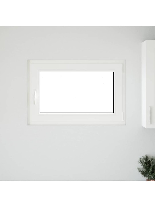Kellari-ikkuna "RISOR" 90x50 cm kallistus-/kääntymisovi DIN oikealle antrasiitti