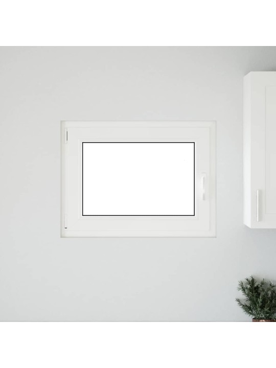 Kellari-ikkuna "RISOR" 80x60 cm kallistus-/kääntymisovi DIN vasen antrasiitti