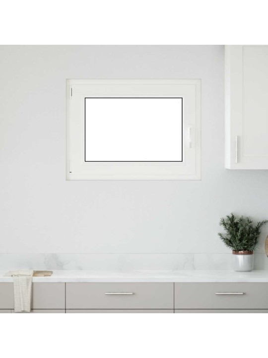 Kellari-ikkuna "RISOR" 80x60 cm kallistus-/kääntymisovi DIN vasen antrasiitti