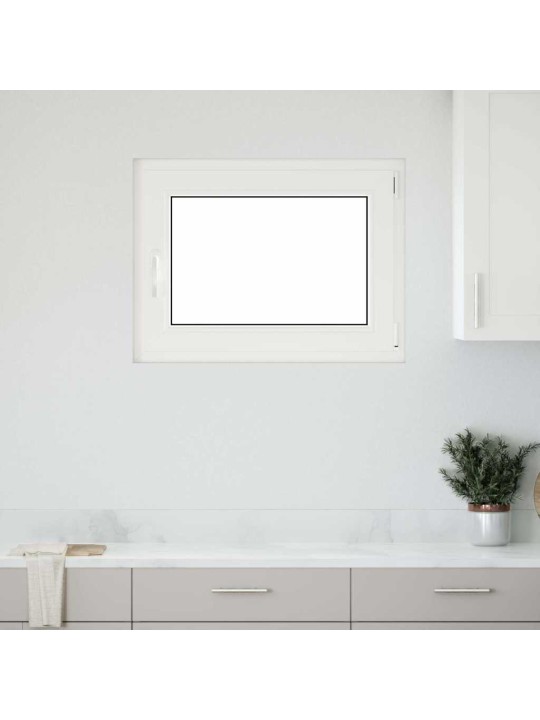 Kellari-ikkuna "RISOR" 80x70 cm kallistus-/kääntymisovi DIN oikealle antrasiitti