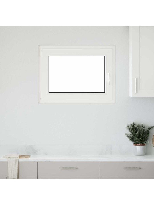 Kellari-ikkuna "RISOR" 90x70 cm kallistus-/kääntymisovi DIN vasen antrasiitti