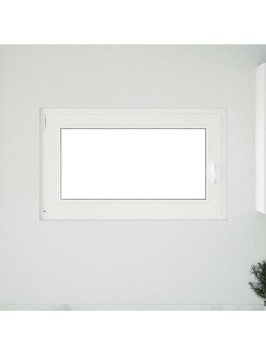 Kellari-ikkuna "RISOR" 100x50 cm kallistus-/kääntymisovi DIN vasen antrasiitti