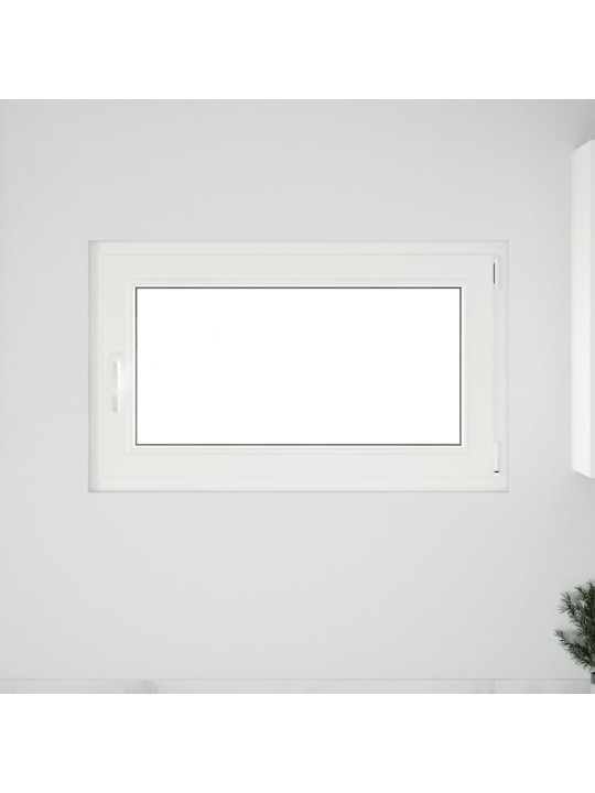 Kellari-ikkuna "RISOR" 100x60 cm kallistus-/kääntymisovi DIN oikealle antrasiitti