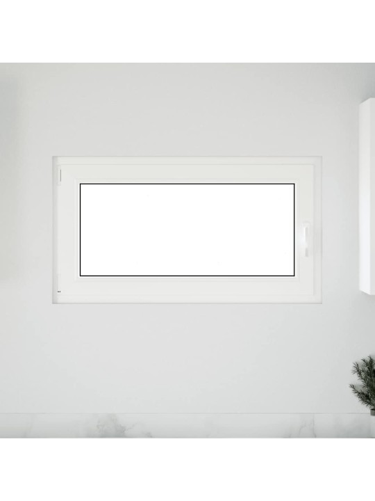 Kellari-ikkuna "RISOR" 110x50 cm kallistus-/kääntymisovi DIN vasen antrasiitti