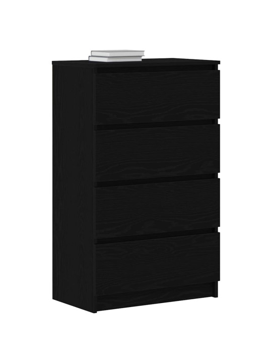 Senkki musta tammi 60x35x98,5 cm tekninen puu