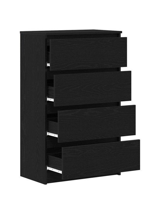 Senkki musta tammi 60x35x98,5 cm tekninen puu