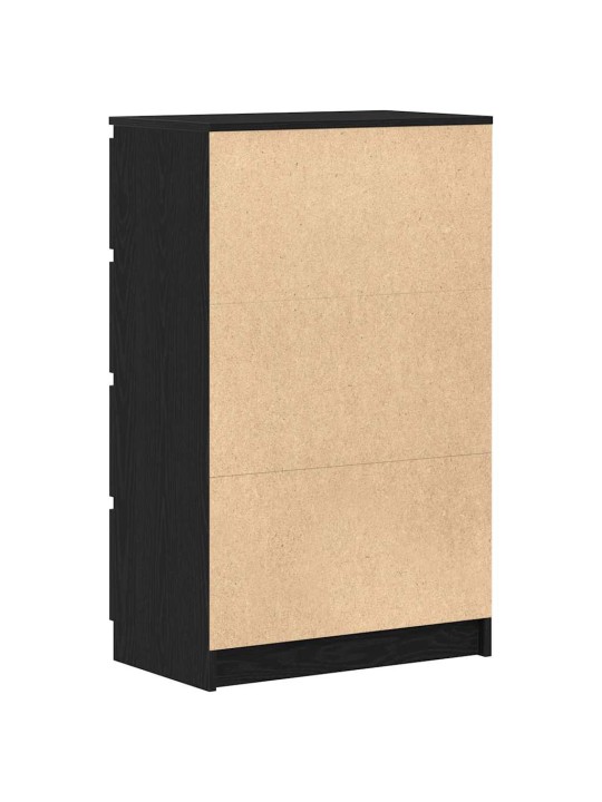 Senkki musta tammi 60x35x98,5 cm tekninen puu