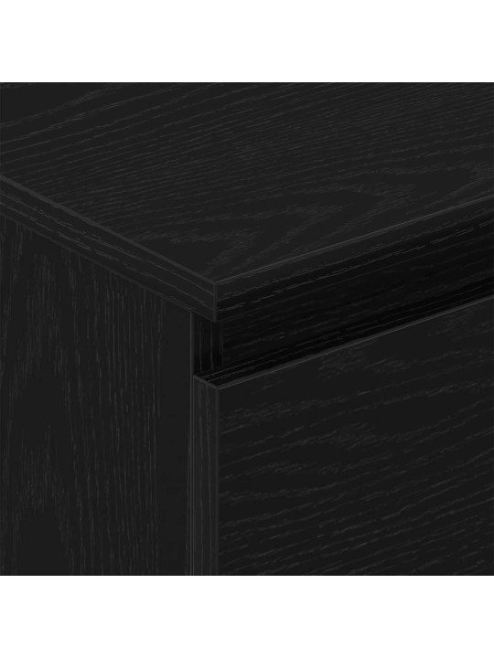Senkki musta tammi 60x35x98,5 cm tekninen puu