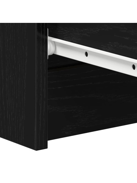 Senkki musta tammi 60x35x98,5 cm tekninen puu