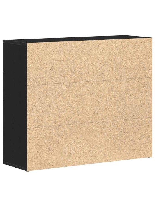 Senkki musta tammi 91x29,5x75 cm tekninen puu