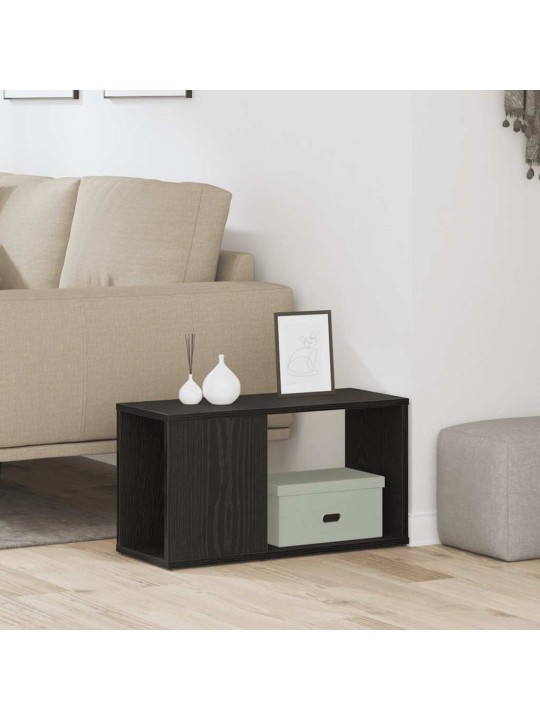 Tv-taso musta tammi 60x24x32 cm tekninen puu