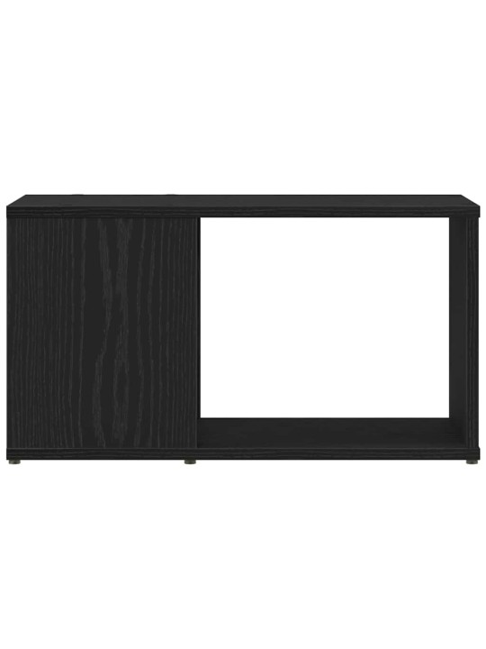 Tv-taso musta tammi 60x24x32 cm tekninen puu