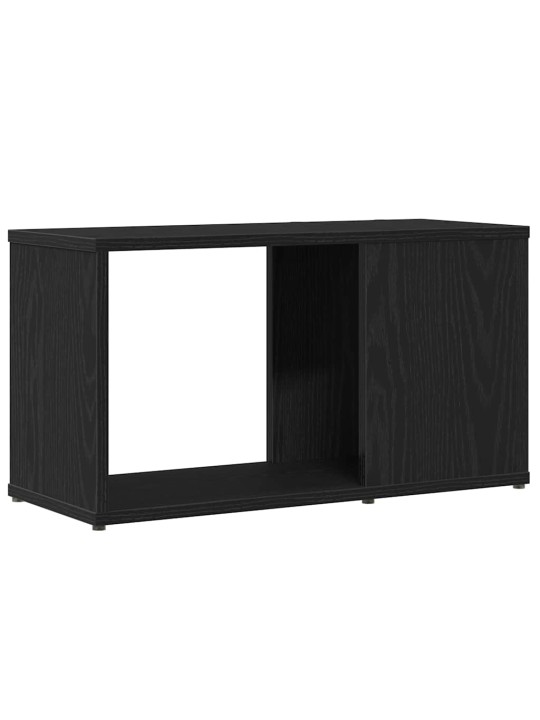 Tv-taso musta tammi 60x24x32 cm tekninen puu