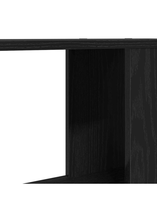 Tv-taso musta tammi 60x24x32 cm tekninen puu