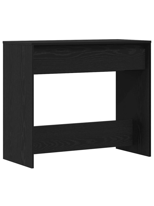 Konsolipöytä musta tammi 89x41x76,5 cm tekninen puu