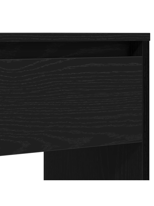 Konsolipöytä musta tammi 89x41x76,5 cm tekninen puu