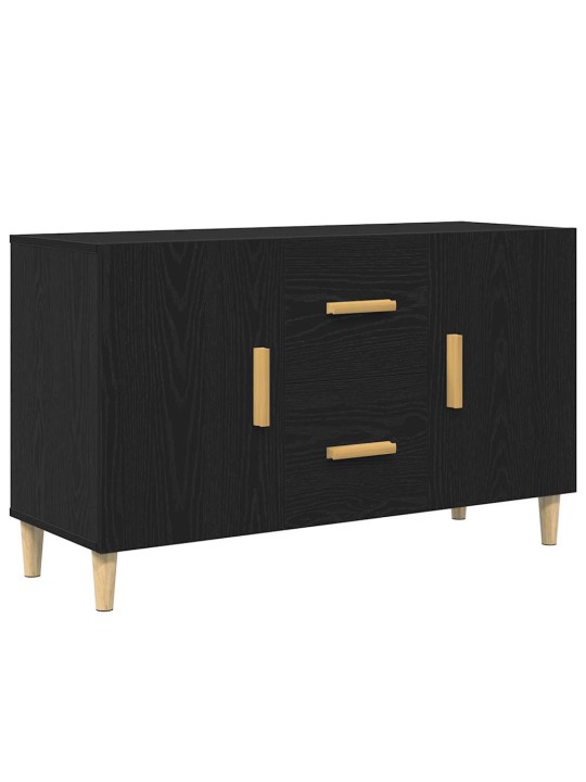 Senkki musta tammi 100x36x60 cm tekninen puu