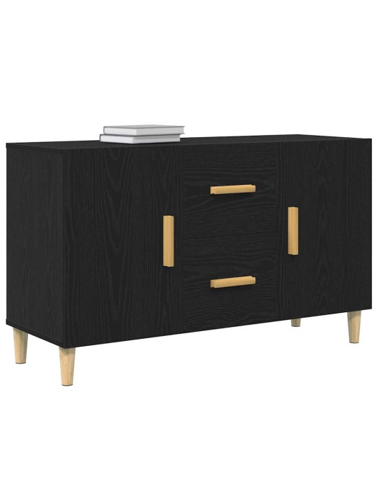 Senkki musta tammi 100x36x60 cm tekninen puu