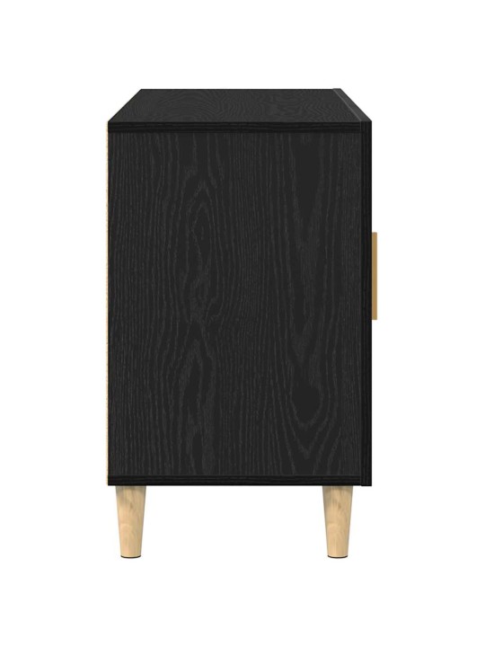 Senkki musta tammi 100x36x60 cm tekninen puu