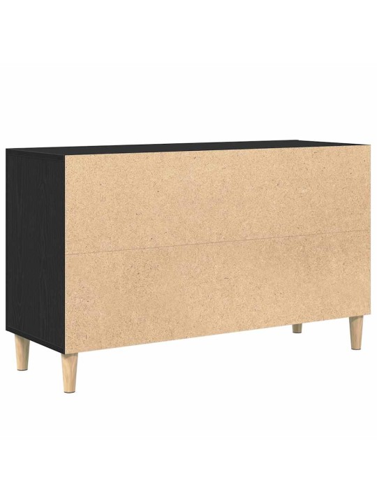 Senkki musta tammi 100x36x60 cm tekninen puu