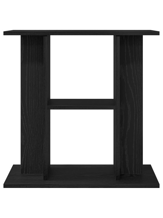Akvaarioteline musta tammi 60x30x60 cm tekninen puu