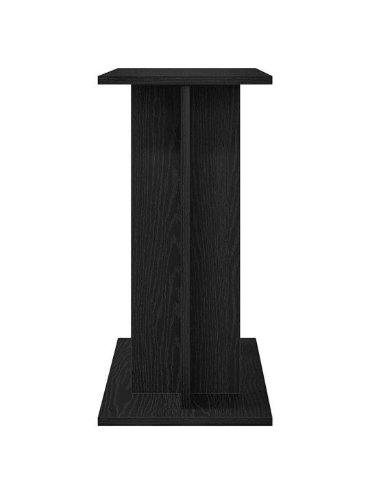Akvaarioteline musta tammi 60x30x60 cm tekninen puu