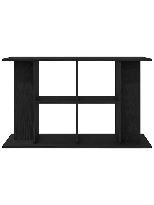 Akvaarioteline musta tammi 100x40x60 cm tekninen puu