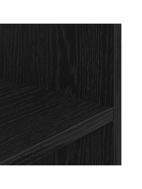 Akvaarioteline musta tammi 120x40x60 cm tekninen puu