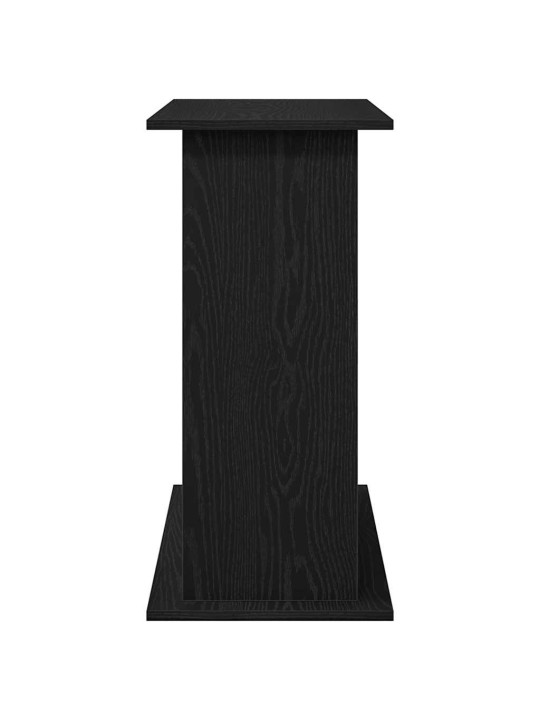 Akvaarioteline musta tammi 81x36x73 cm tekninen puu