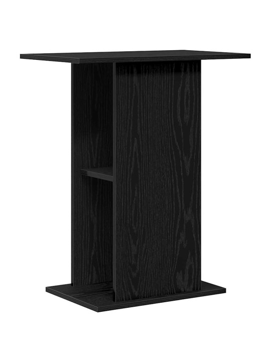 Akvaarioteline musta tammi 60,5x36x72,5 cm tekninen puu