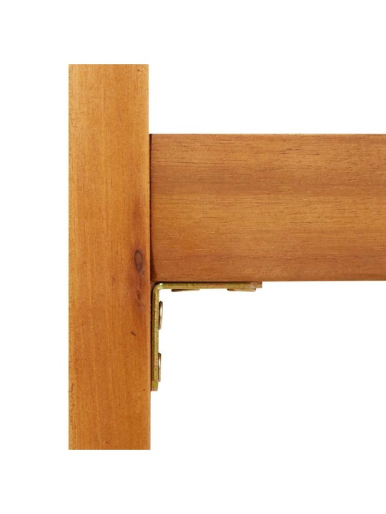Puutarhatuolit 2 kpl 50x53x80 cm täyspuu akaasia