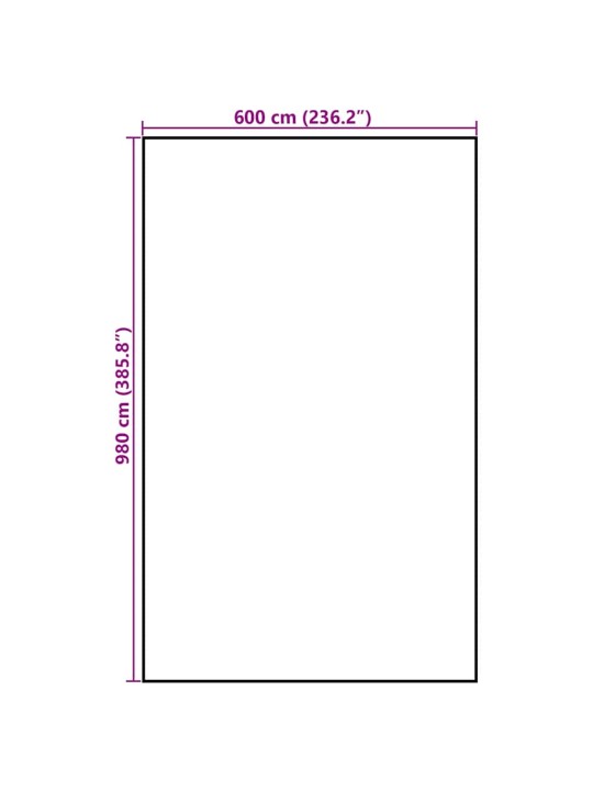 Heinäsuovasta tarpe 9,8x6 m 140 g/m² polypropeeni