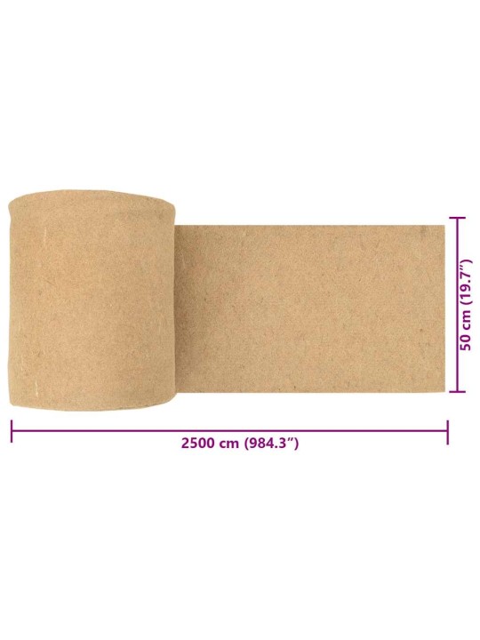 Hamppumatto jyrsijöille 0,5x25 m 5 mm