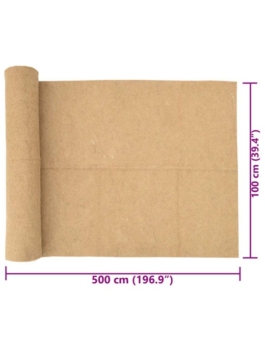 Hamppumatto jyrsijöille 1x5 m 5 mm