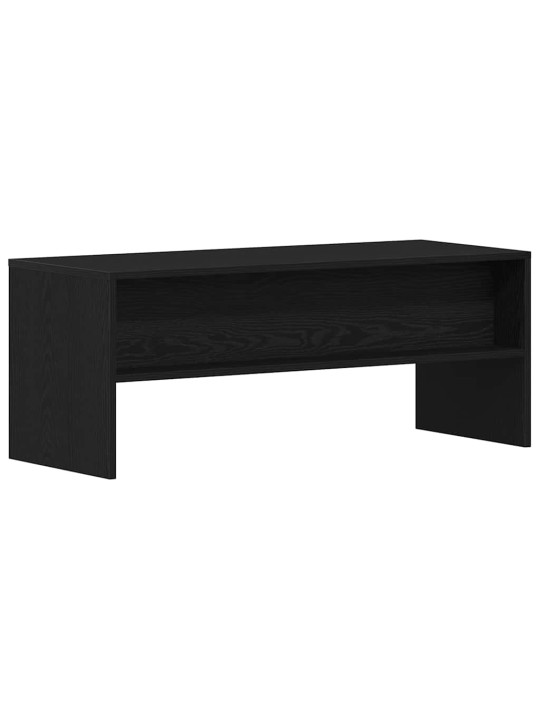 Tv-taso musta 100x40x40 cm lastulevy