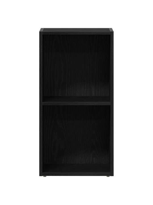 Lp säilytyslaatikko musta tammi 71x34x36 cm tekninen puu