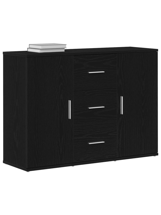 Senkki musta tammi 91x29,5x65 cm tekninen puu