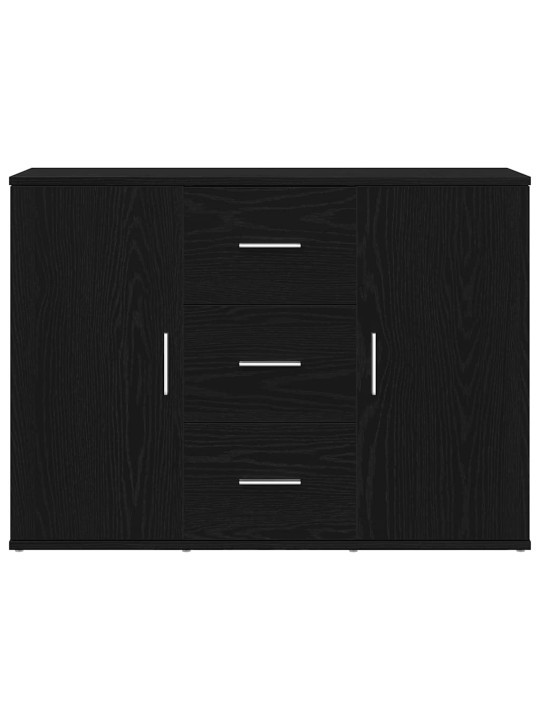 Senkki musta tammi 91x29,5x65 cm tekninen puu